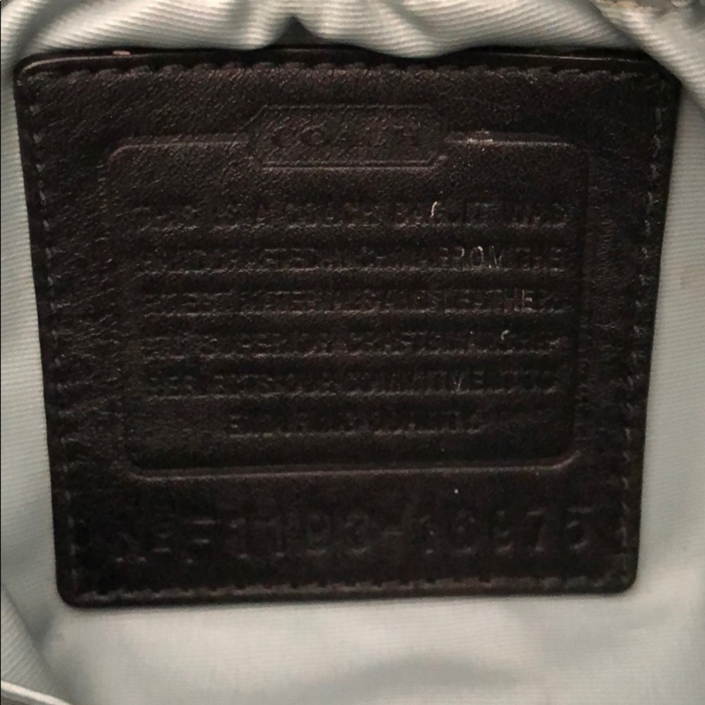 Authentic Coach Diaper Bag 🖤💙 - Picture 4 of 16